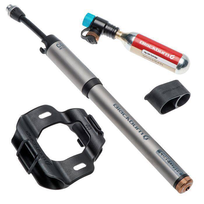 Bombín de Bicicleta Para CO2 Plata Blackburn