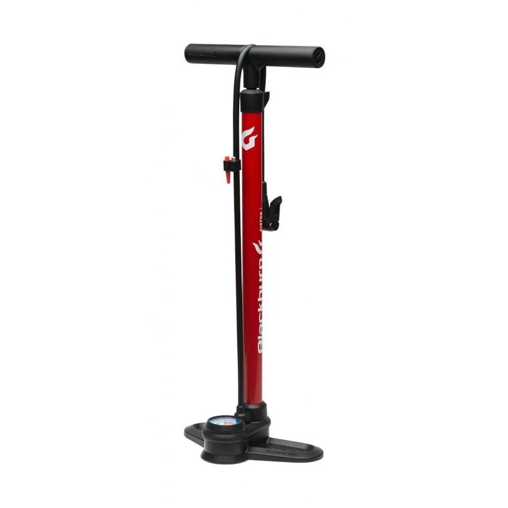 Bombín De Bicicleta Piston 1 Rojo Blanco Blackburn.