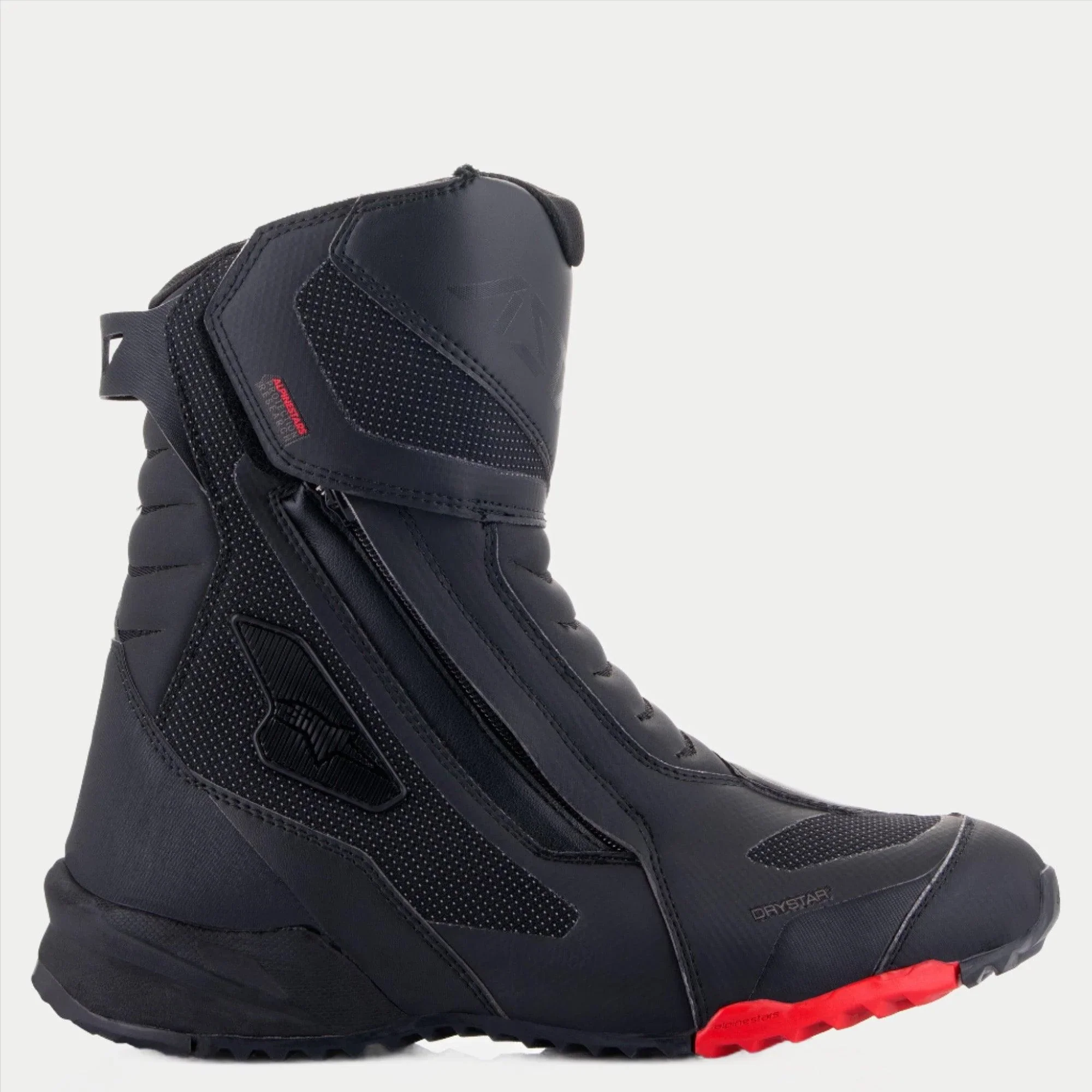 Bota Alpinestars RT-7 Drystar Negro/Rojo - Image 2