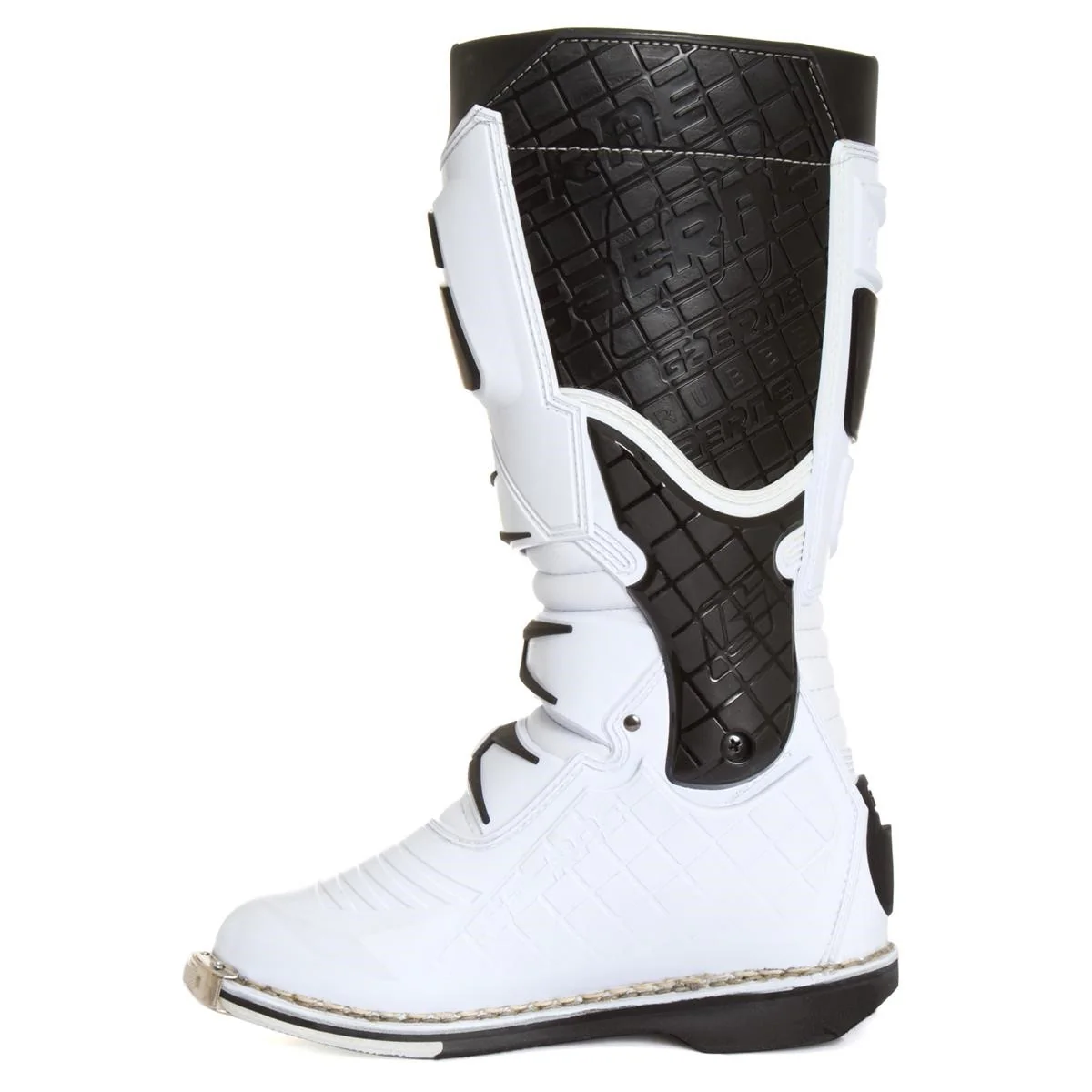 Bota de Moto Mx G-React Goodyear Blanca Gaerne - Image 3