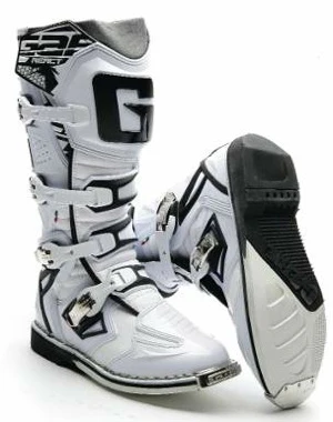 Bota de Moto Mx G-React Goodyear Blanca Gaerne - Image 4