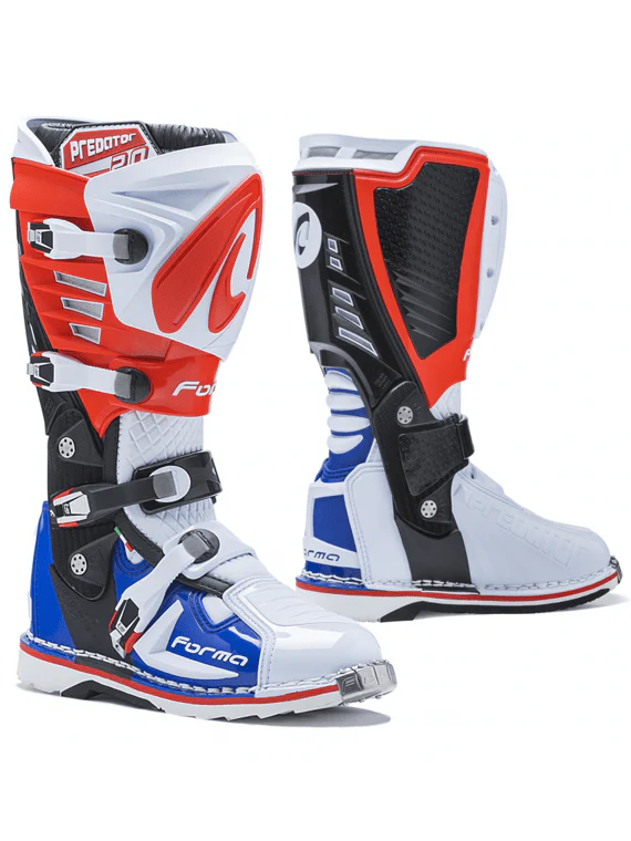 Botas Forma Predator 2.0 White/Red/Blue