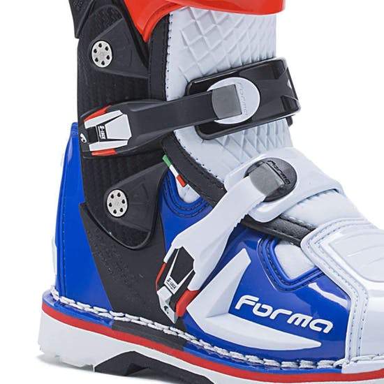 Botas Forma Predator 2.0 White/Red/Blue - Image 2