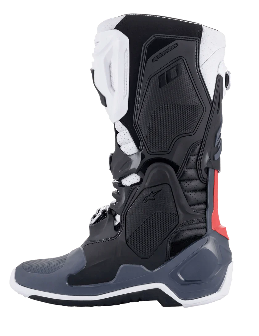 Botas de Moto Alpinestars Tech 10 Supervented Negro Blanco - Image 3