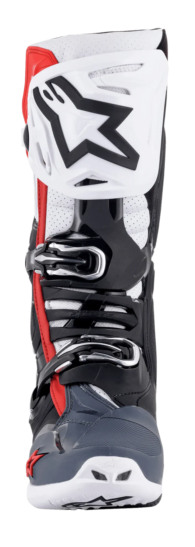 Botas de Moto Alpinestars Tech 10 Supervented Negro Blanco - Image 4