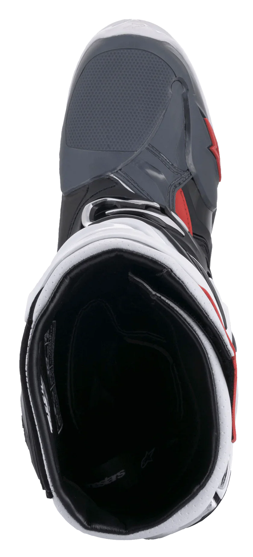 Botas de Moto Alpinestars Tech 10 Supervented Negro Blanco - Image 6