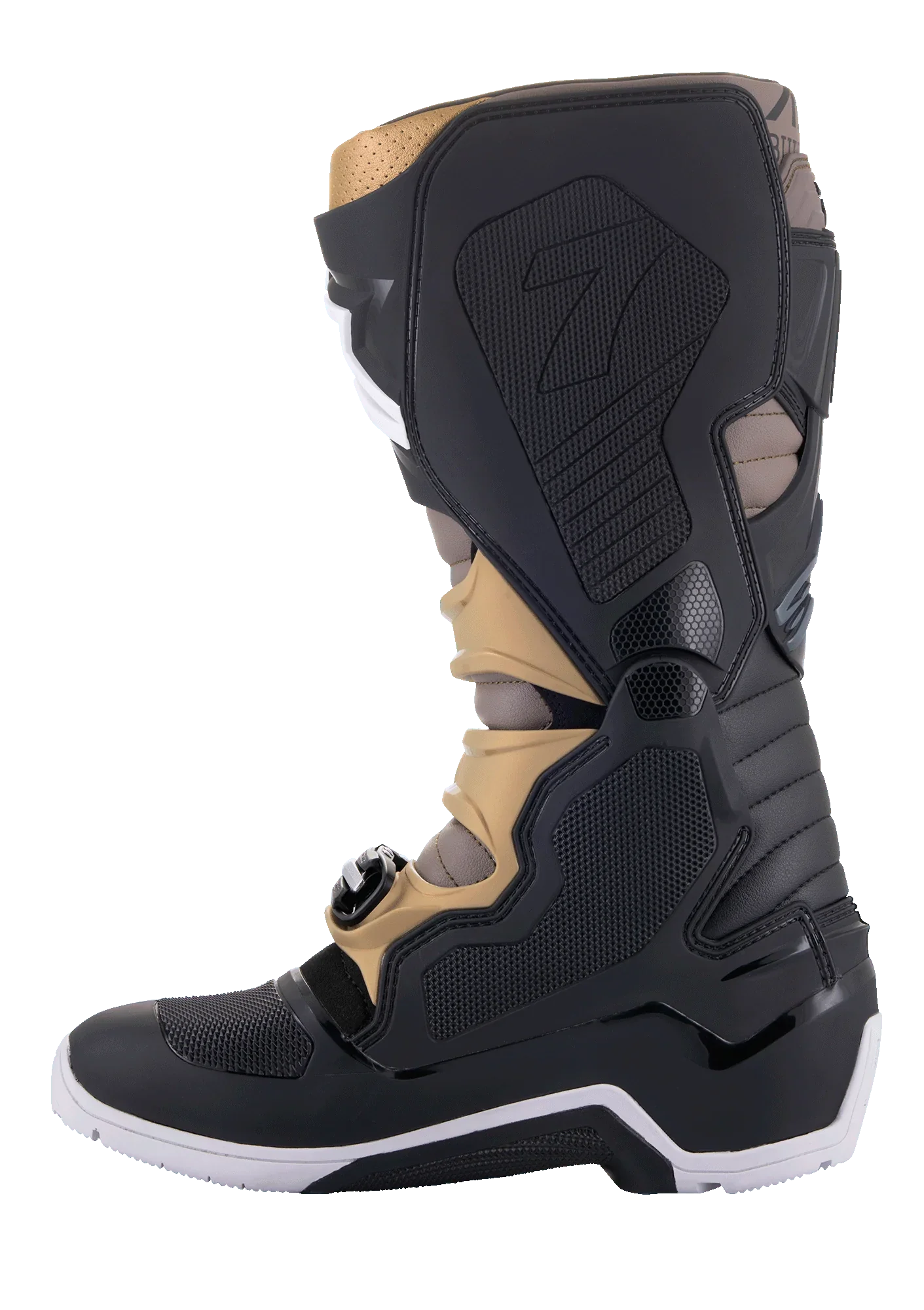 Botas de Moto Alpinestars Tech 7 Drystar Negro/Cafe - Image 3