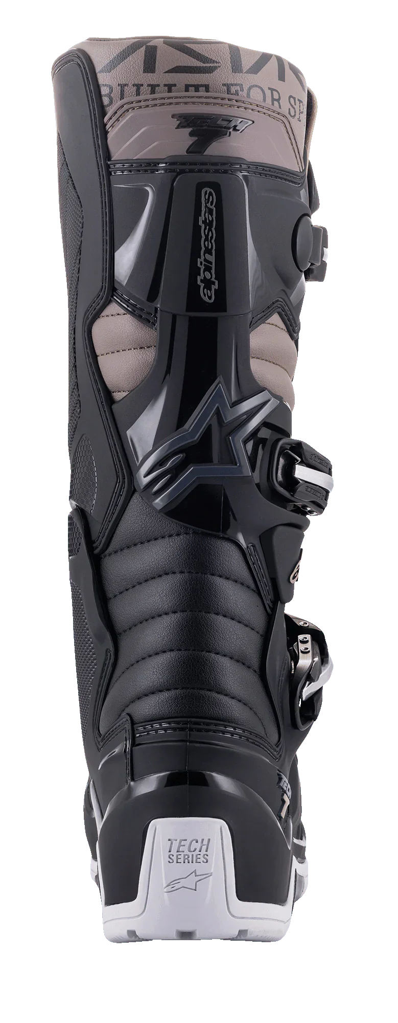Botas de Moto Alpinestars Tech 7 Drystar Negro/Cafe - Image 4
