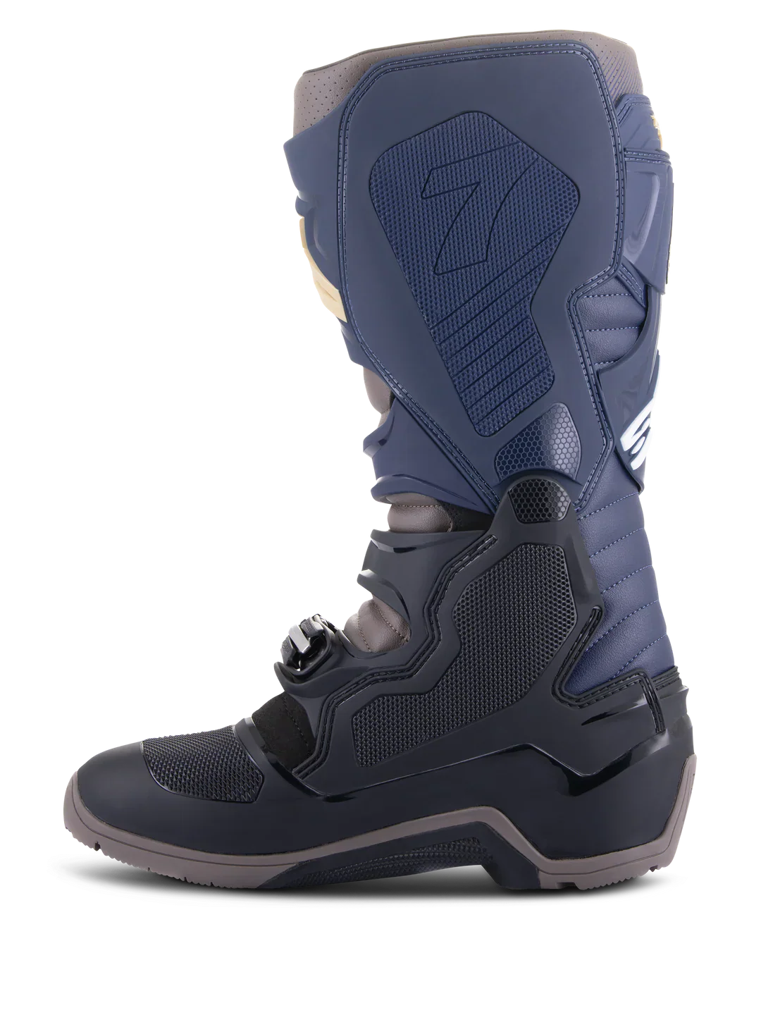 Botas de Moto Alpinestars Tech 7 Enduro Drystar Negro Azul Oscuro - Image 4