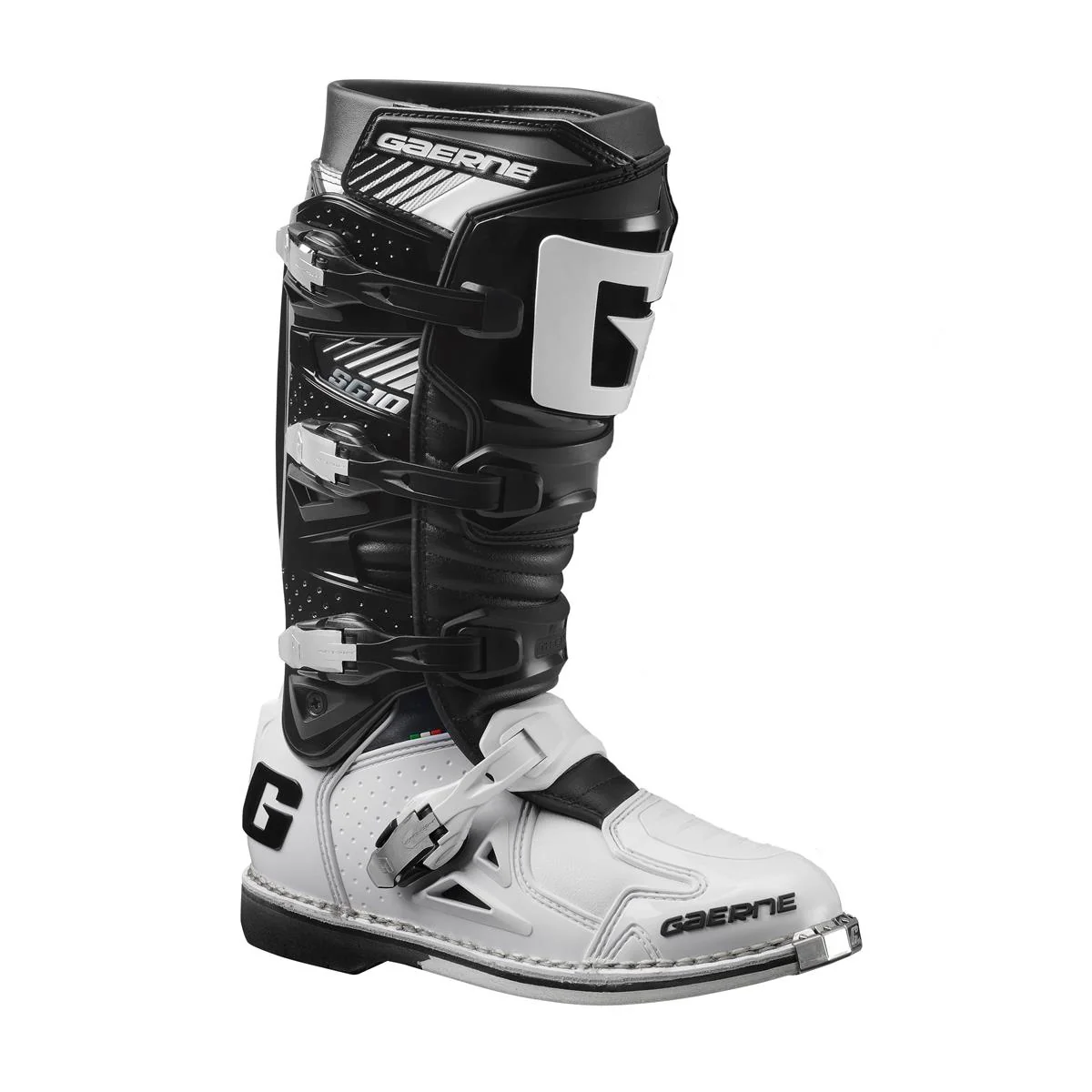 Botas de Moto Sg-10 Negro Blanco Gaerne - Image 3