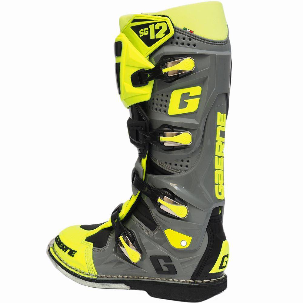Botas de Moto Sg-12 Amarillo Gaerne - Image 3