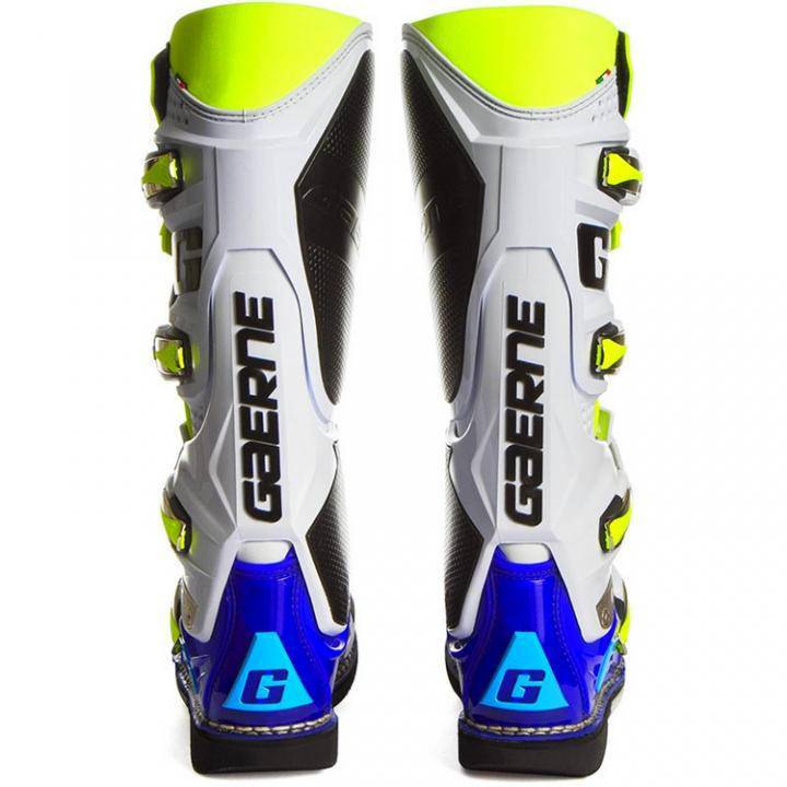 Botas de Moto Sg-12 Azul Blanco Fluor Gaerne - Image 3
