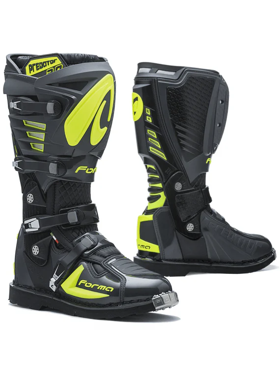 Botas Forma Predator 2.0 Anthracite/Yellow Fluor