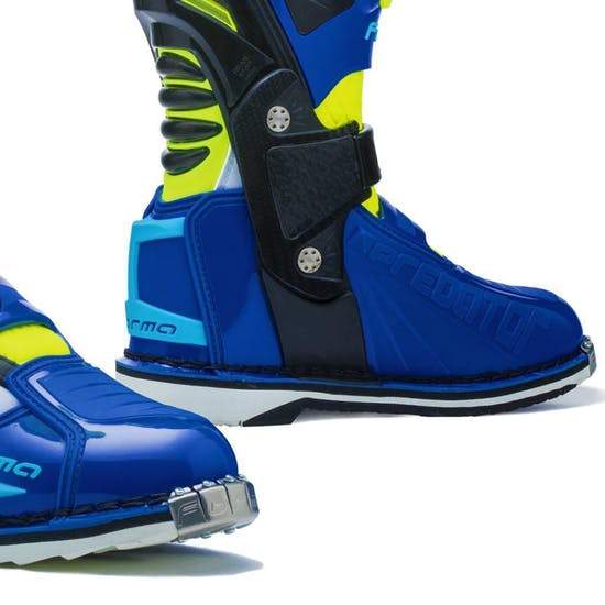 Botas Forma Predator 2.0 Yellow Fluor/ White/ Blue - Image 4
