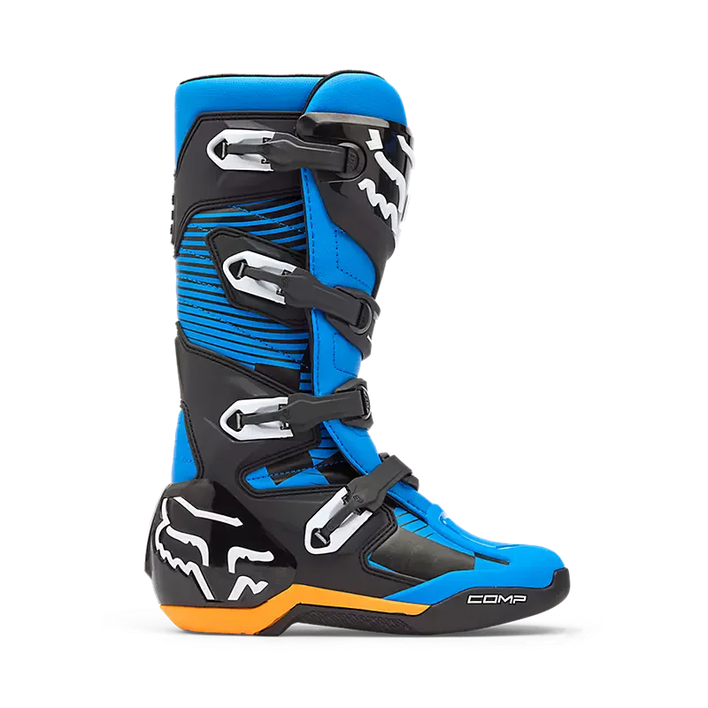 Botas Moto Comp Azul Fox - Image 2