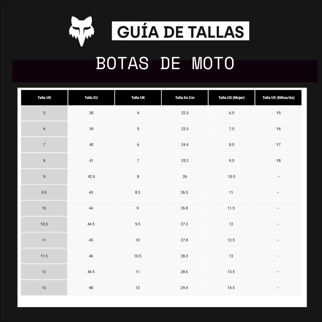 Botas Moto Comp Azul Fox - Image 5