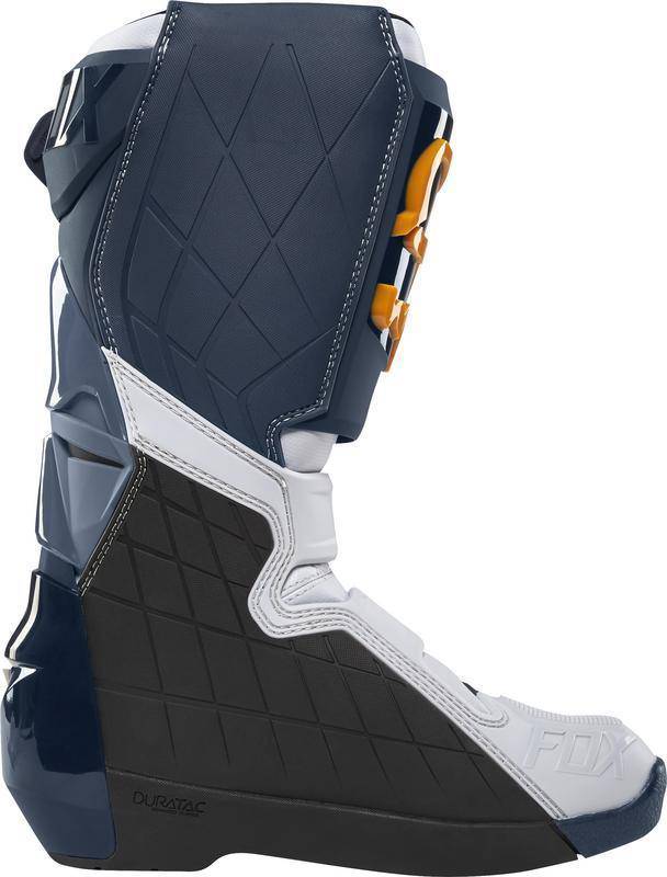 Botas Moto Comp R Azul Marino/Naranjo Fox Racing - Image 2