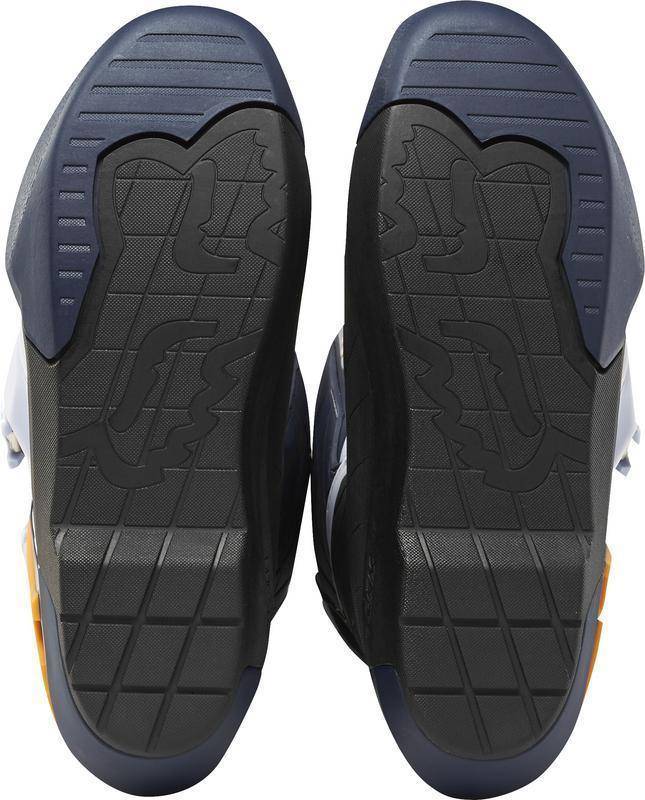Botas Moto Comp R Azul Marino/Naranjo Fox Racing - Image 3