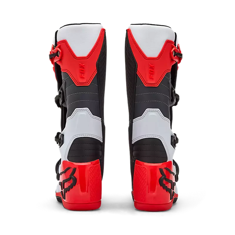 Botas Moto Comp Rojo/Blanco Fox - Image 4