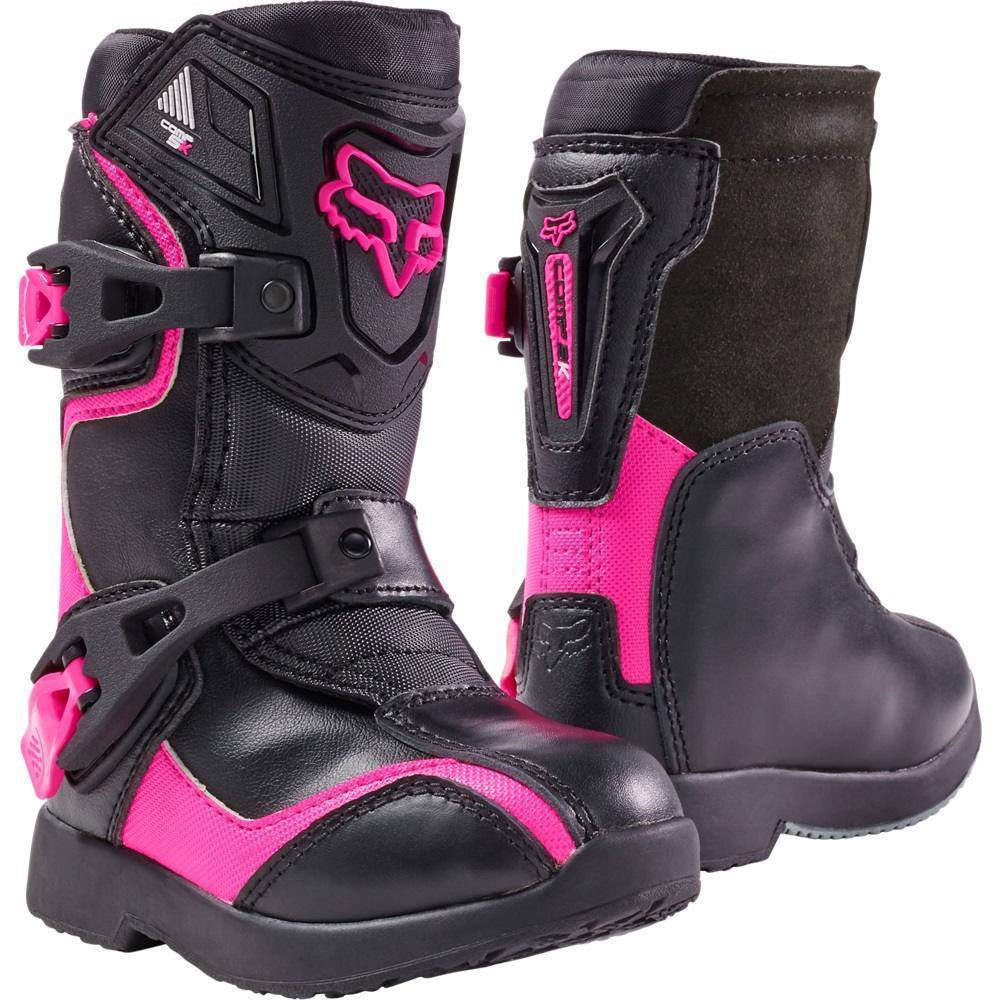 Botas Moto Infantil Comp 5K Rosado Fox Racing