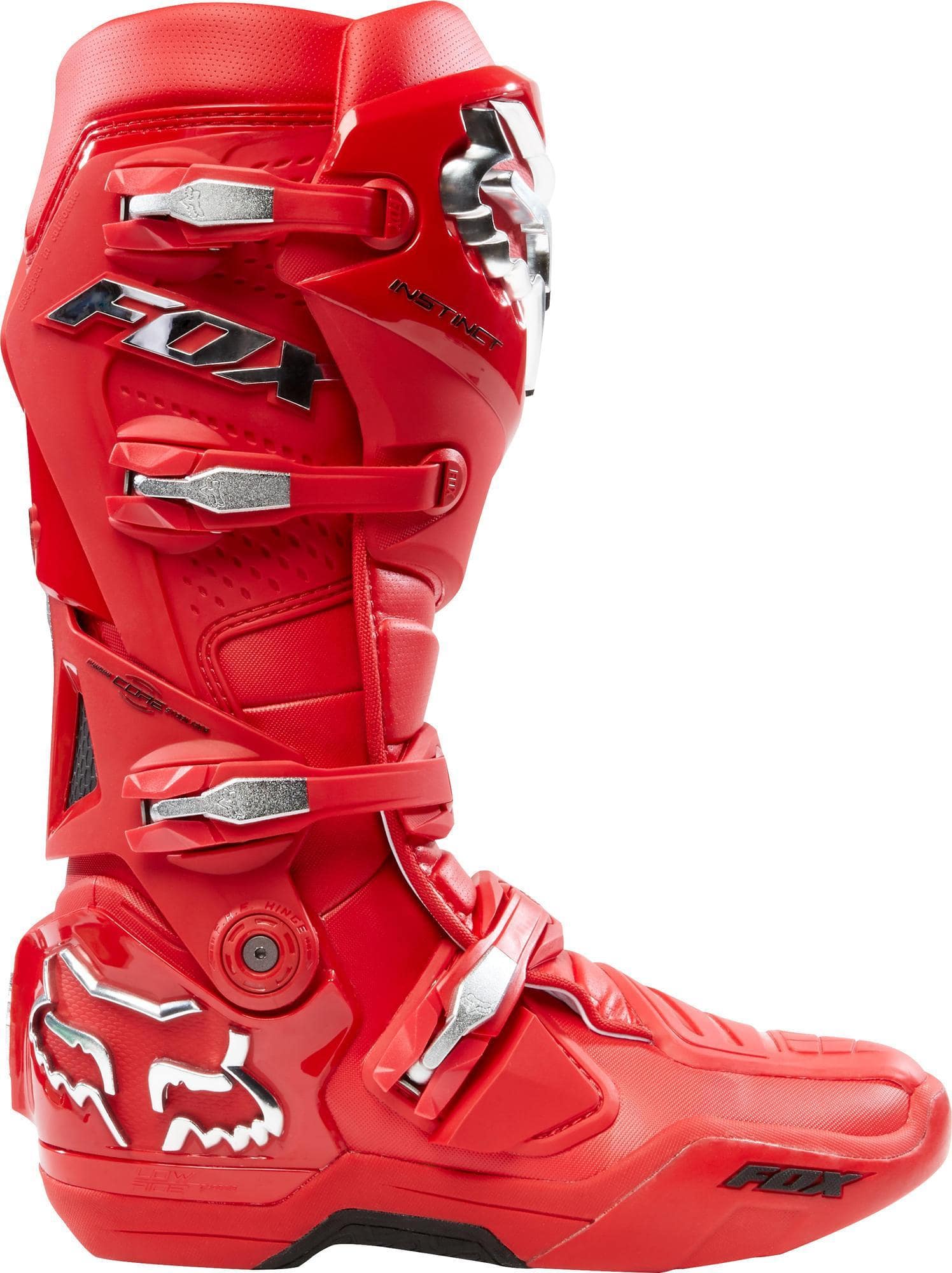 Botas Moto Instinct Prey Rojo Fox Racing. - Image 3
