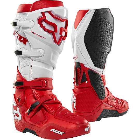 Botas Moto Instinct Rojo Fox Racing