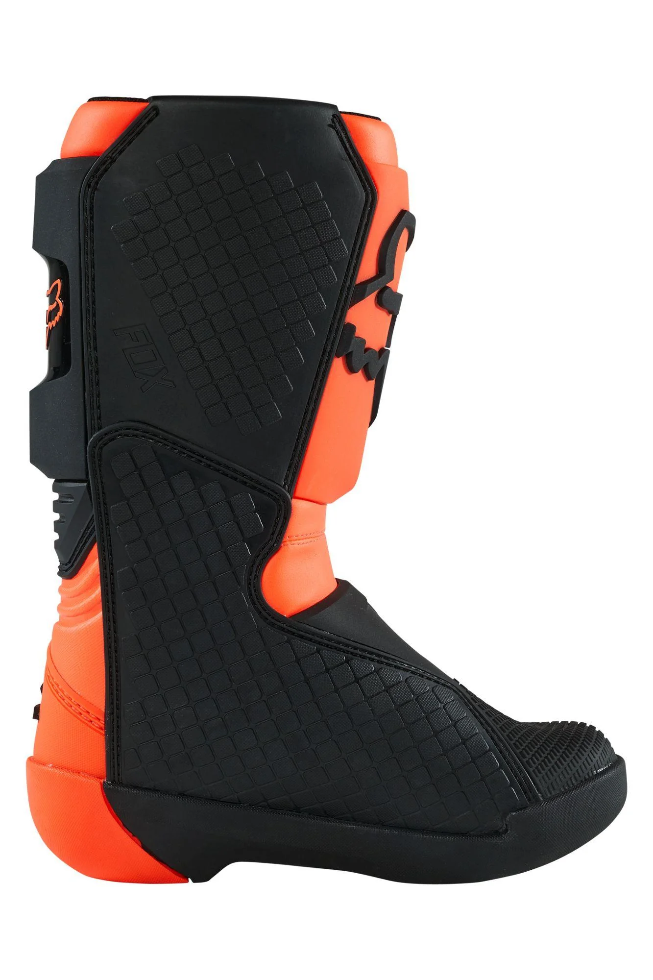 Botas Moto Niño Comp Naranjo Fluor Fox Racing - Image 3