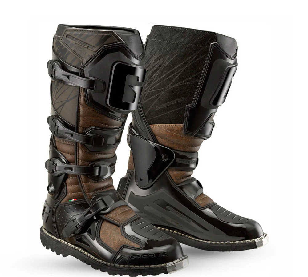Botas MX / Off Road modelo Fastback Enduro Black Brown | Gaerne