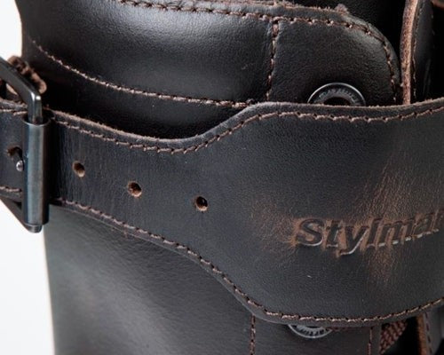 Botas de motociclismo modelo Rocket WP negro/marrón | Stylmartin - Image 3