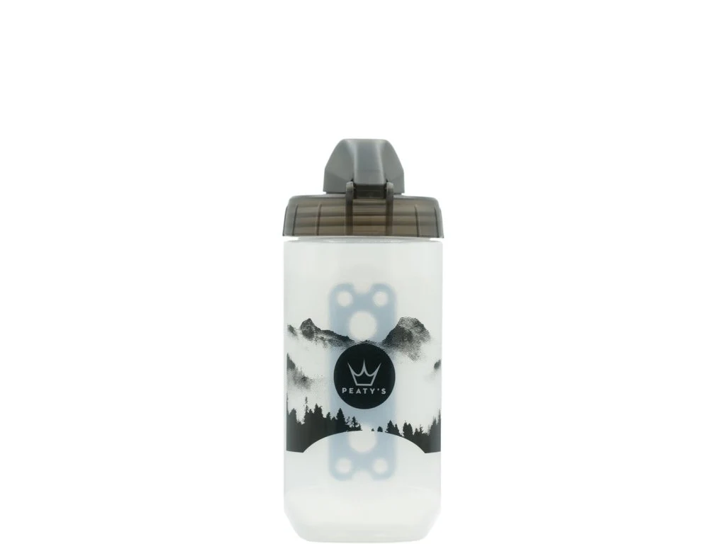 Botella Fidlock Lockin Mountains 450 ml Bicicleta Transparente Peatys - Image 2