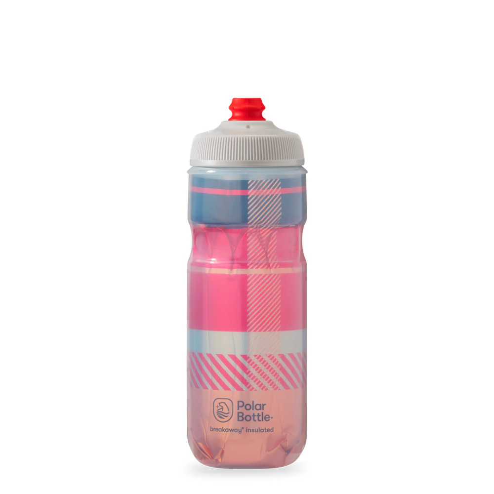 Botella Polar Surge Tartan 20oz Color Bonfire Red/Orange