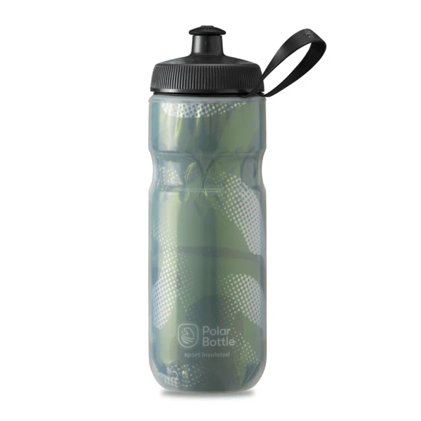 Botella Sport Insulated 516 ml. Contender Olive Green/Silver Polar