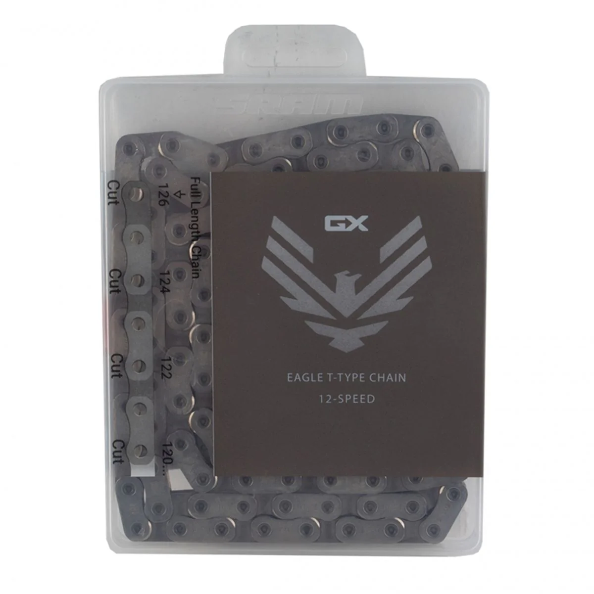 Sram Cadena GX T-Type Eagle 12v 126 Links Plata