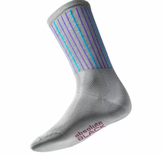 Calcetin Absolute Black High Performance Grey - Image 2