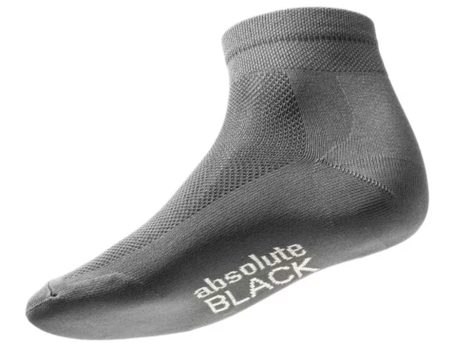 Calcetin Absolute Black High Performance Short Grey - Image 2