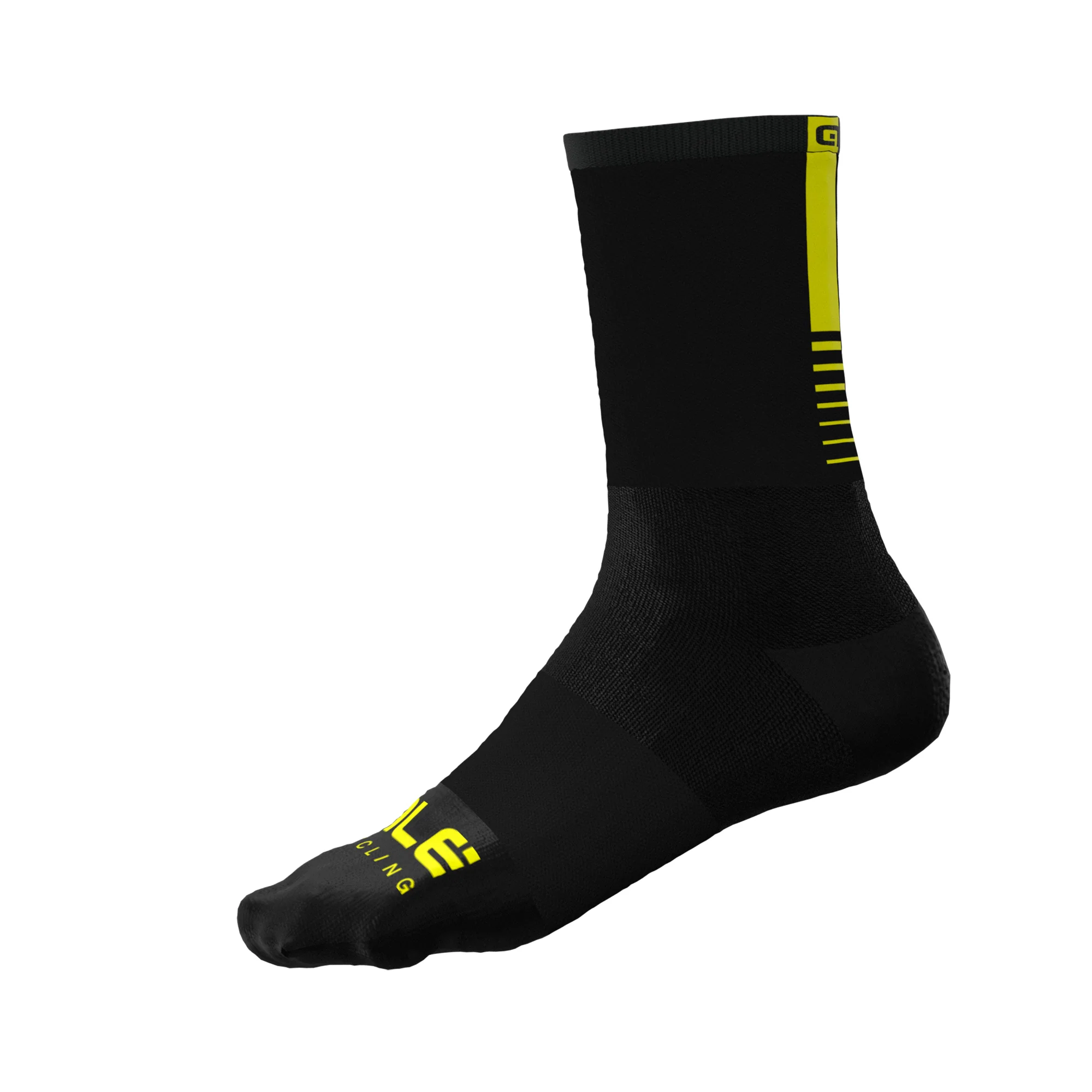 Calcetines Ale 16cm Light Negro S/36-39