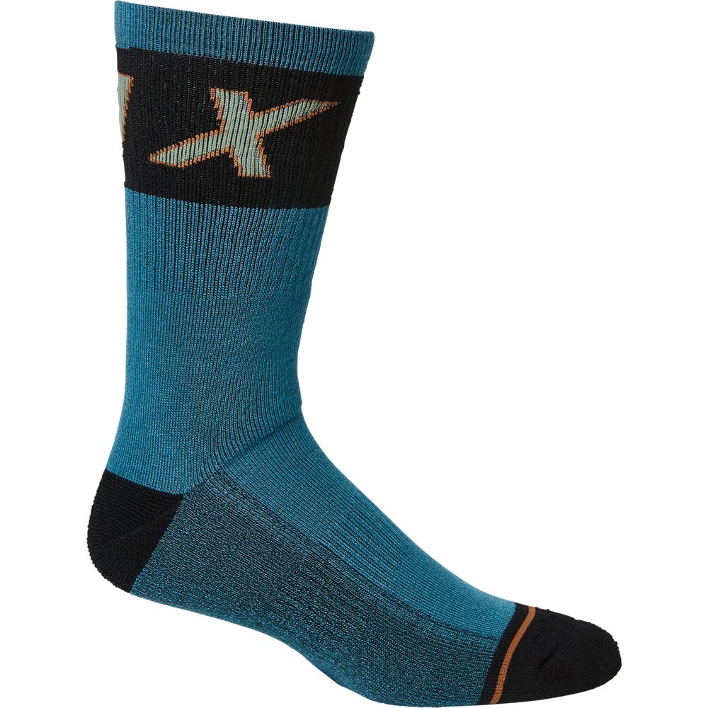 Calcetines Bicicleta 8´ Winter Wool Azul Fox Racing