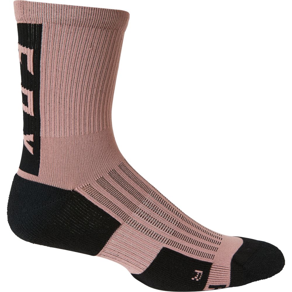 Calcetines Bicicleta Mujer 6´ Ranger Rosado Fox Racing