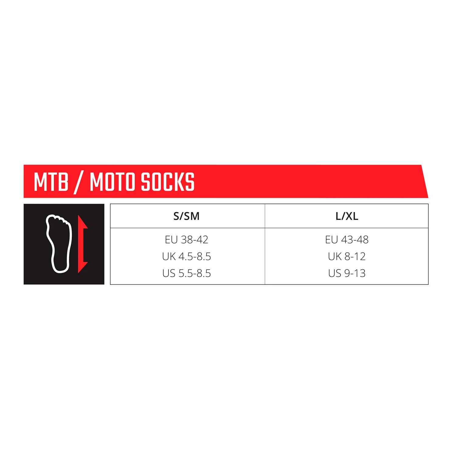 Calcetines Leatt Moto Negro - Image 2