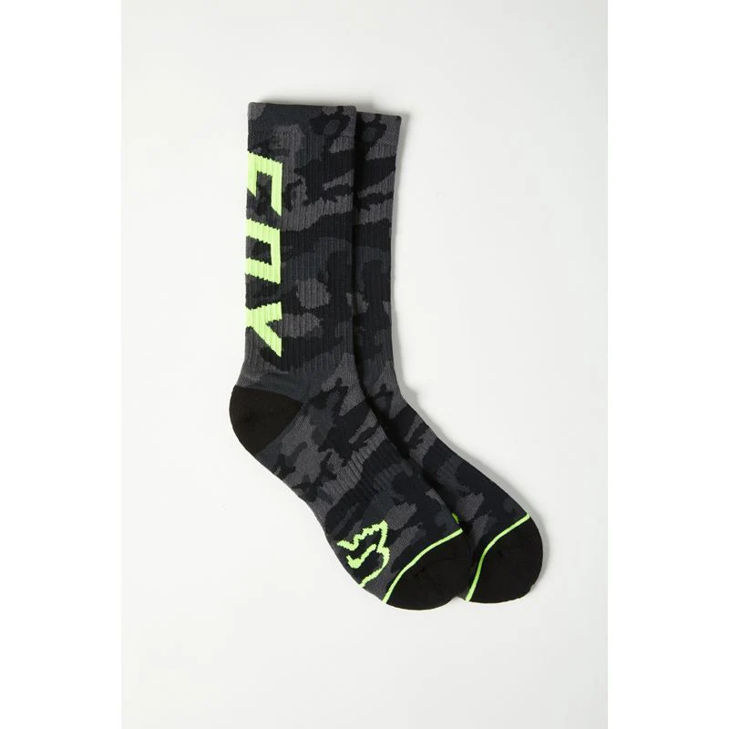 Calcetines Lifestyle Camo Cushioned Negro Camo Fox Racing