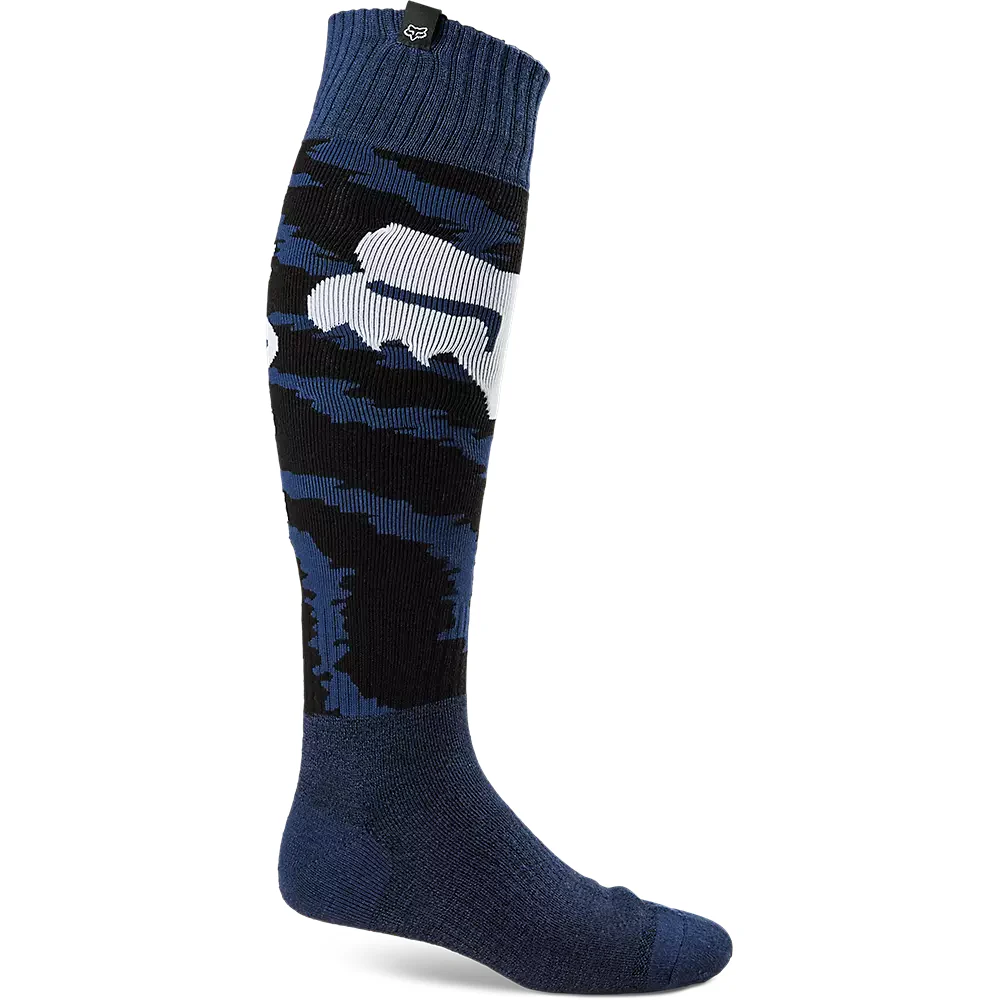 Calcetines Moto 180 NUKLR Thick Azul Fox