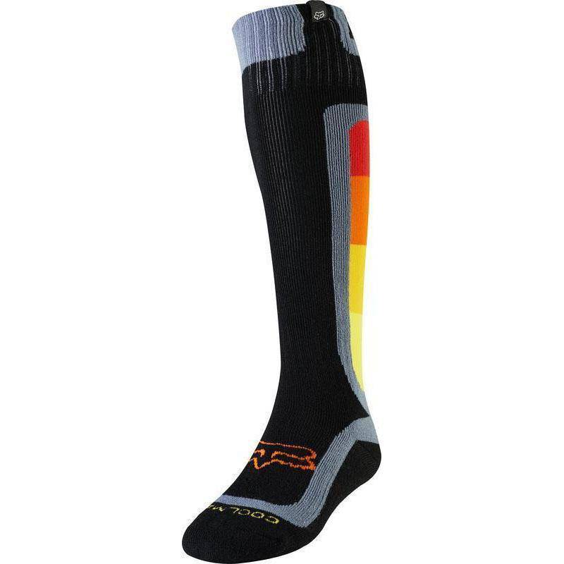 Calcetines Moto Coolmax Thin - Murc Azul Acero Fox Racing