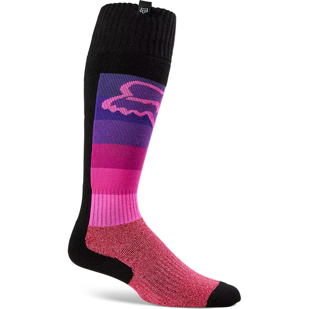 Calcetines Moto Mujer 180 Toxsyk Morado/Rosado Fox