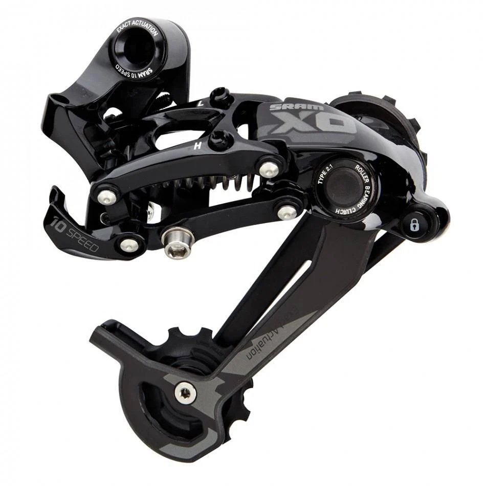 CAMBIO AM RD X0 TYPE 2.1 LONG CAGE 10S BK
