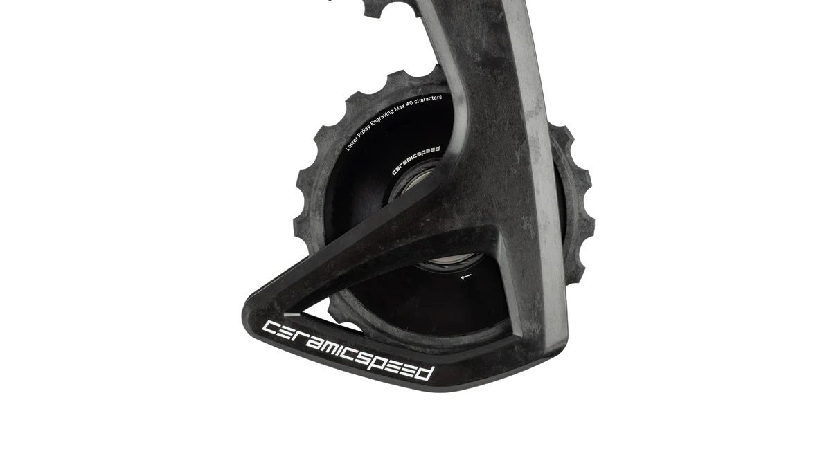 Cambio Trasero CeramicSpeed OSPW RS ALPHA SRAM Red/Force AXS Negro - Image 2
