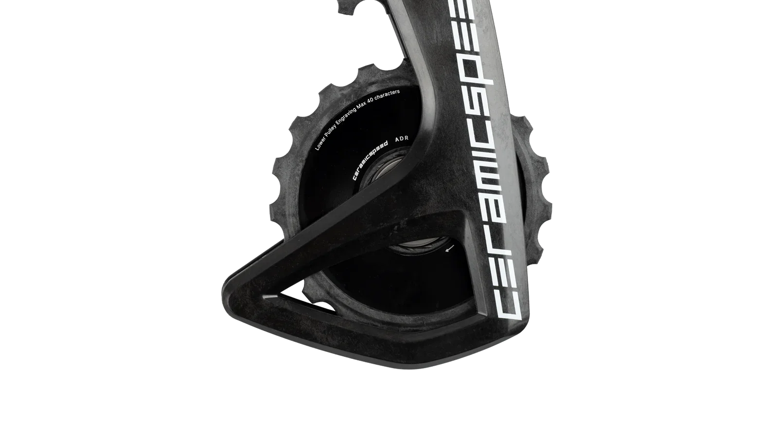 Cambio Trasero CeramicSpeed OSPW RS ALPHA SRAM Red/Force AXS Negro TEAM - Image 2