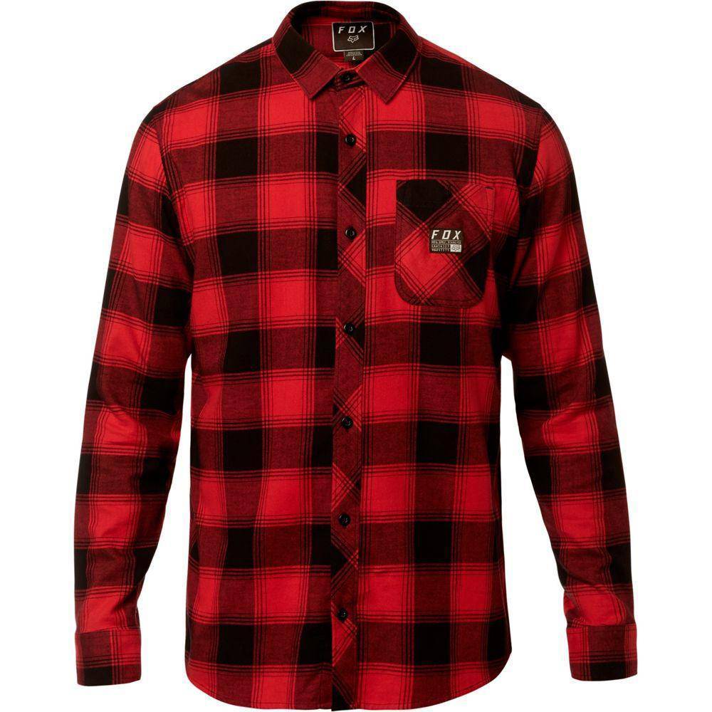 Camisa Lifestyle Longview Ligera Rojo Fox Racing. - Image 4