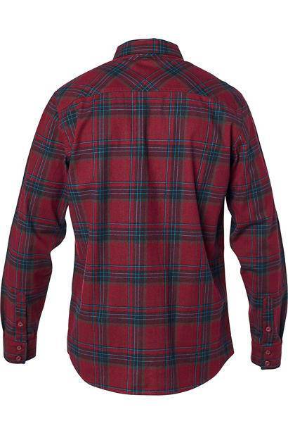 Camisa Lifestyle Manga Larga Gamut Stretch Rojo Fox Racing - Image 2