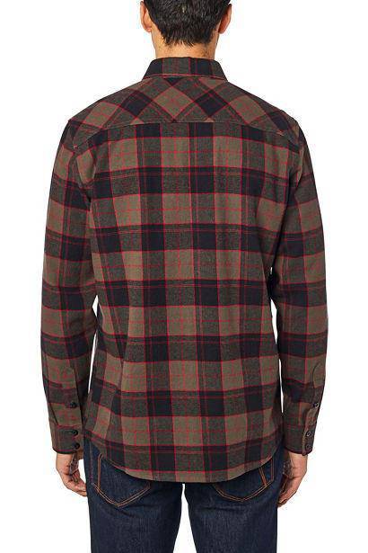 Camisa Lifestyle Manga Larga Traildust 2.0 Gris Fox Racing - Image 3