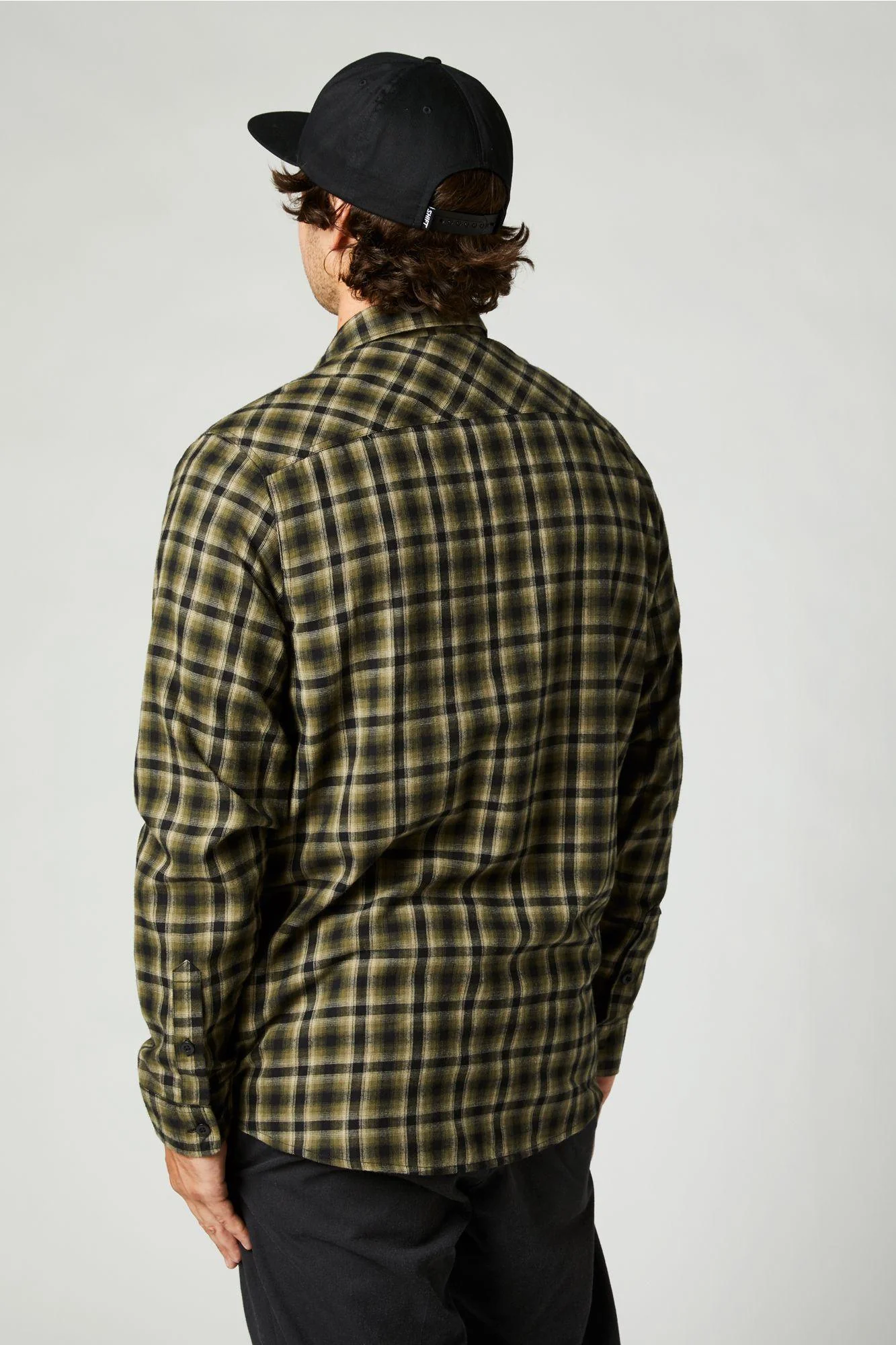 Camisa Lifestyle Reeves Verde Olivo Fox Racing - Image 2